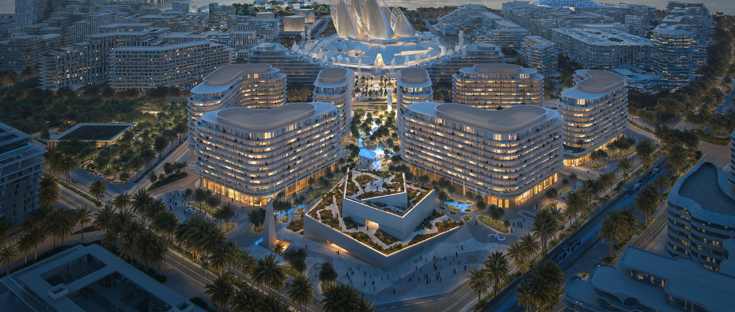 The Row Saadiyat residential development by Aldar in Saadiyat Cultural District, Abu Dhabi
