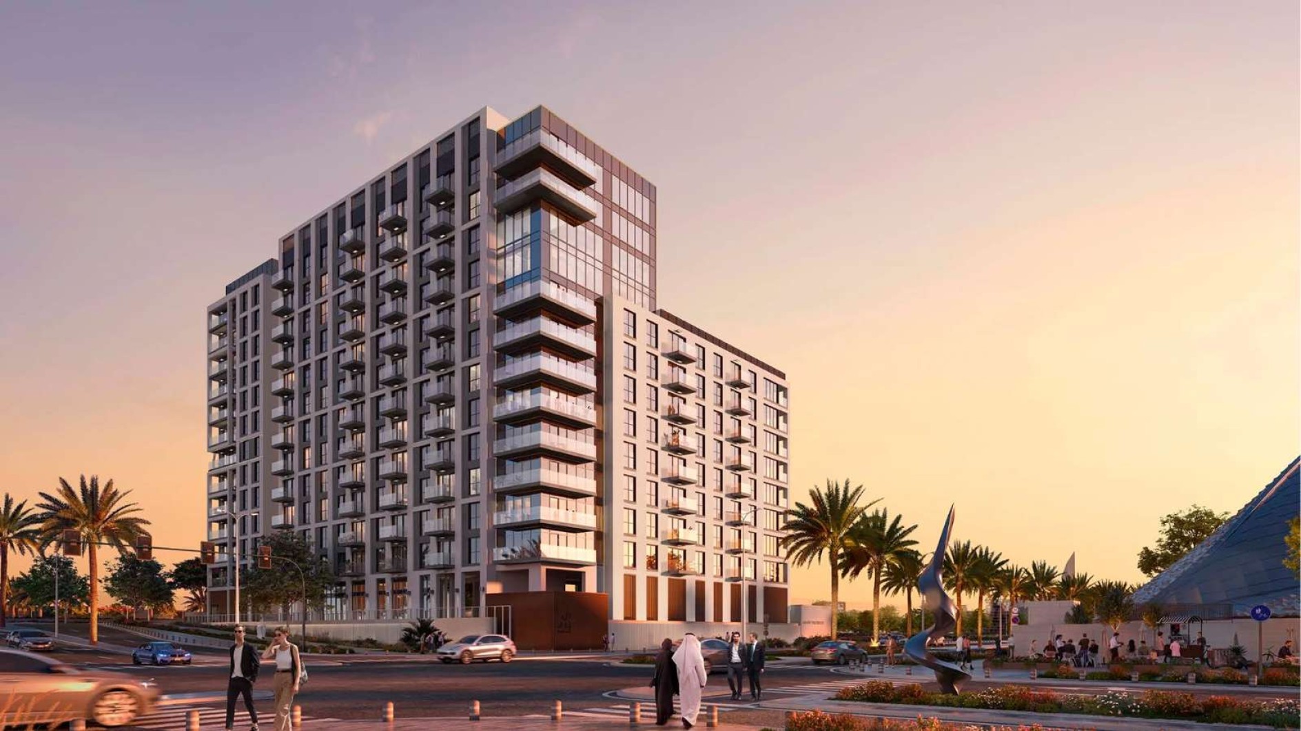 Manarat Living by Aldar Properties on Saadiyat Island featuring modern apartment residences and premium community amenities in Abu Dhabi.