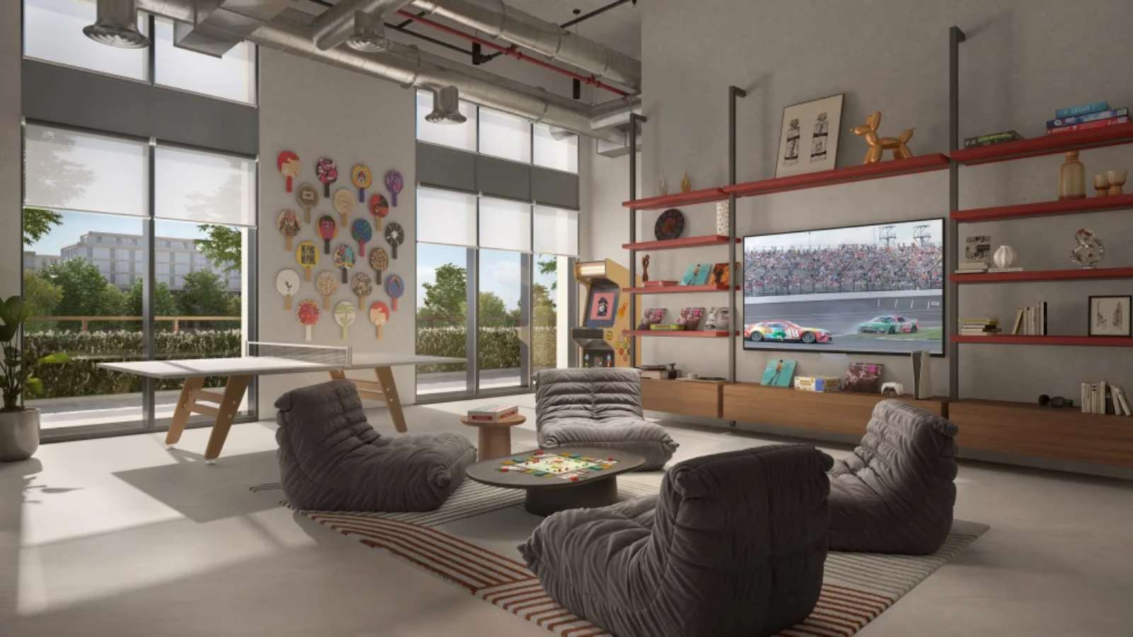 Premium apartment interiors at Manarat Living, Saadiyat Island combining stylish finishes with functional contemporary residential layouts.